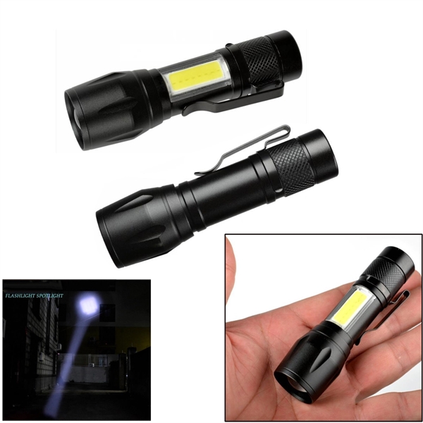 Handheld Zoomable Or Adjustable Focus Superbright Flashlight - Image 7