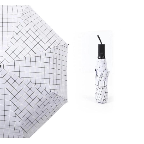 Custom Full Color Imprint UV Protect Foldable Umbrella - Image 6