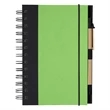 Eco-Inspired 5" x 7" Spiral Notebook & Pen - Image 7