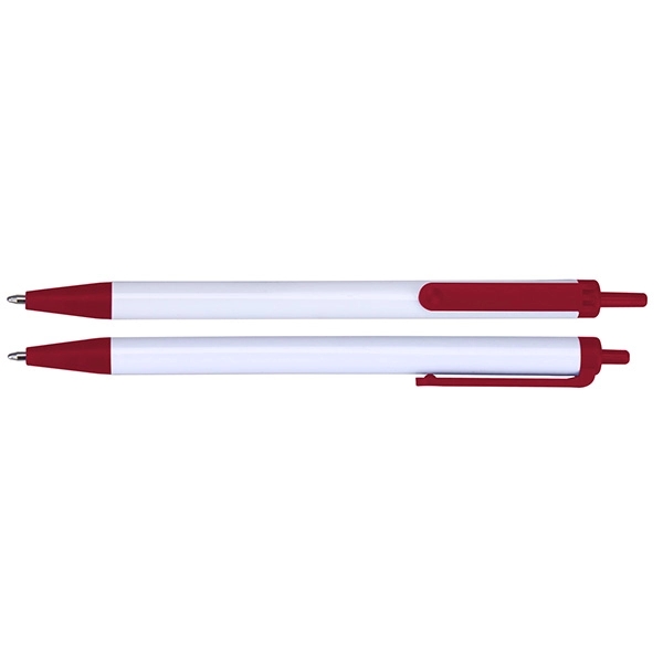 Click-action Ballpoint Pen w/ Clip - Image 8
