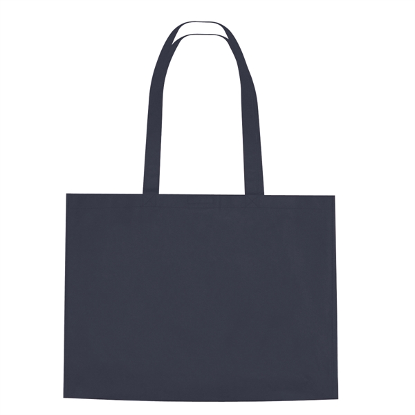 Non-Woven Shopper Tote Bag With Hook And Loop Closure - Image 19