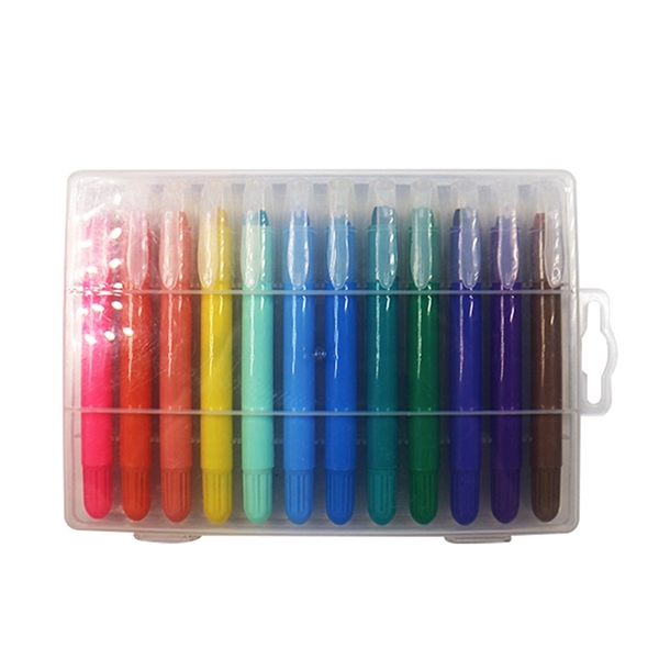12 Assorted Colors Crayons Sets - Image 2