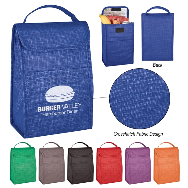 Crosshatch Lunch Bag - Image 1