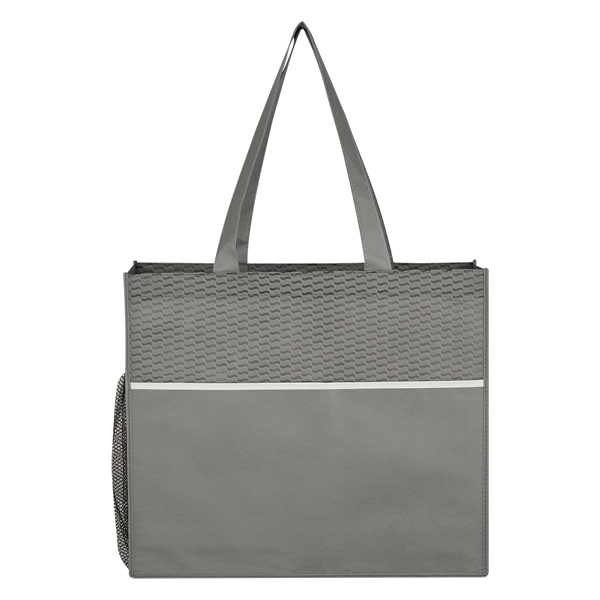 Non-Woven Wave Design Tote Bag - Image 12
