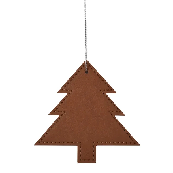 Leatherette Ornament - Tree - Image 2