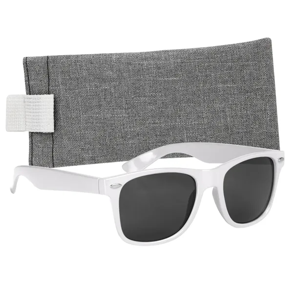 Malibu Sunglasses With Heathered Pouch - Image 7