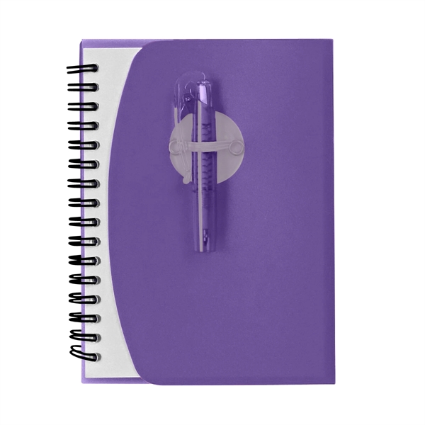 Spiral Notebook With Shorty Pen - Image 6