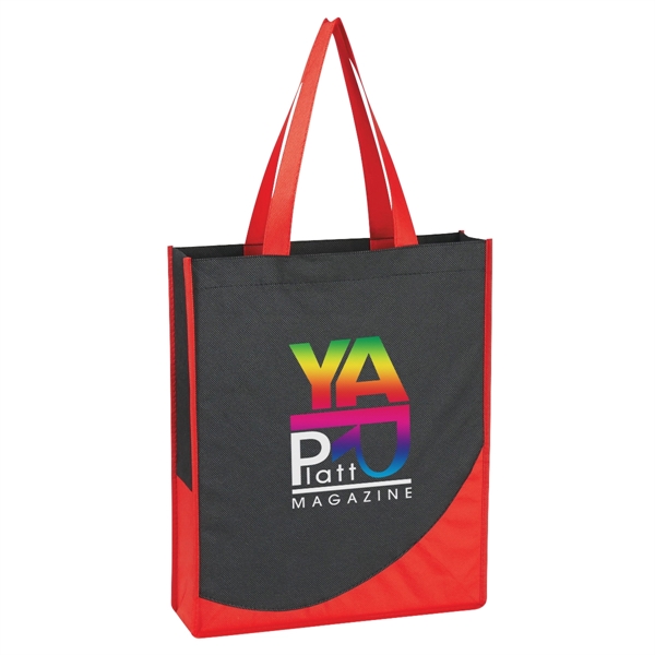 Non-Woven Tote Bag With Accent Trim - Image 9