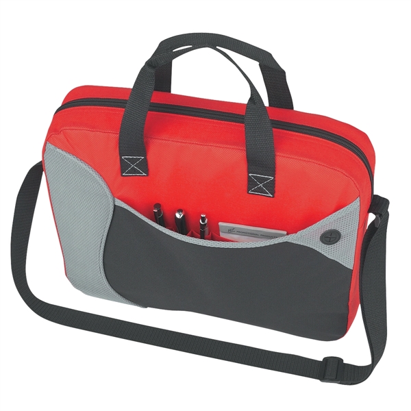 Wave Non-Woven Briefcase/Messenger Bag - Image 6
