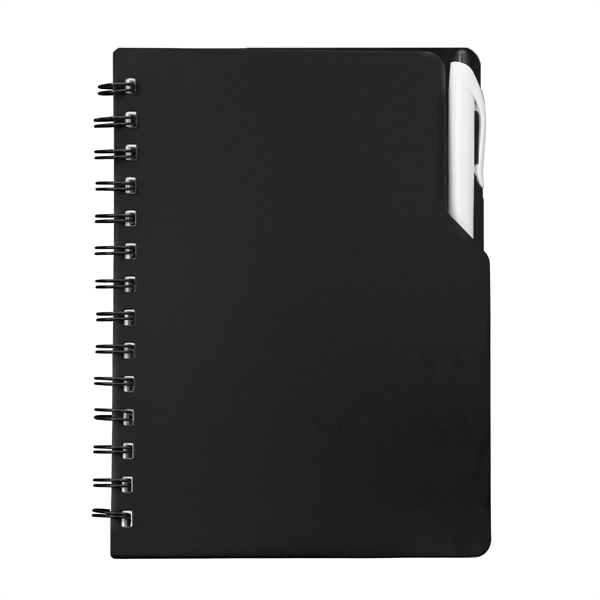 Spiral Notebook with Pen - Image 5