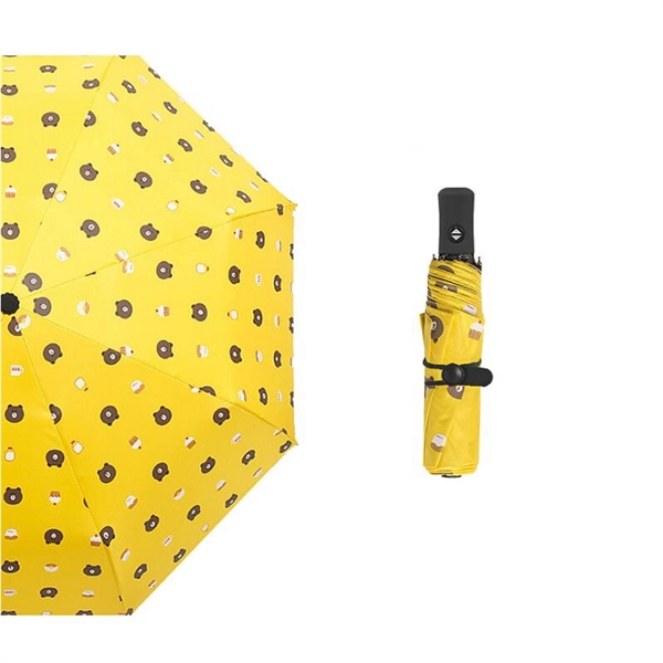 Custom Full Color Imprint 41" Automatic Foldable Umbrella - Image 2