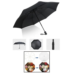 Custom Full Color Imprint 47" Automatic Foldable Umbrella