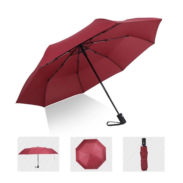 Custom Full Color Imprint 47" Automatic Foldable Umbrella - Image 5