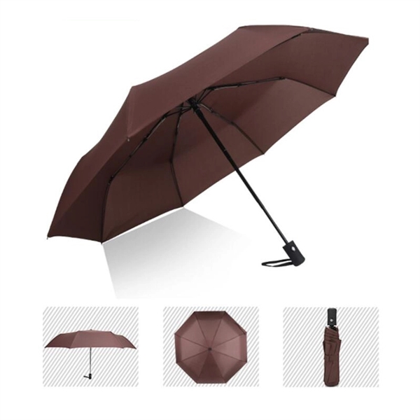 Custom Full Color Imprint 47" Automatic Foldable Umbrella - Image 6