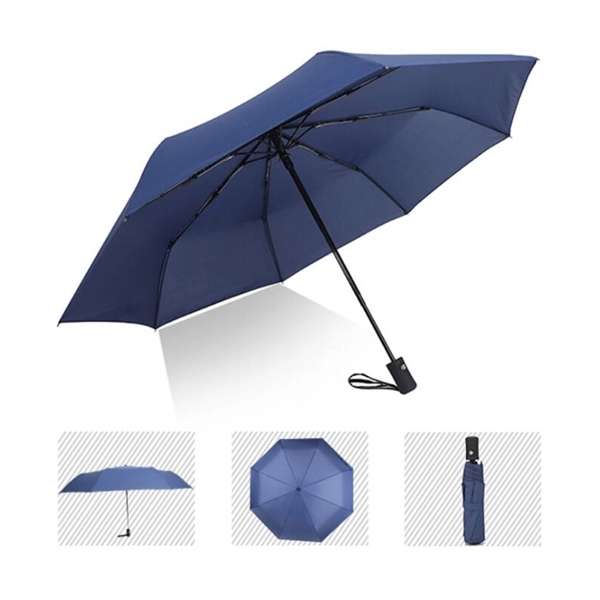 Custom Full Color Imprint 47" Automatic Foldable Umbrella - Image 7