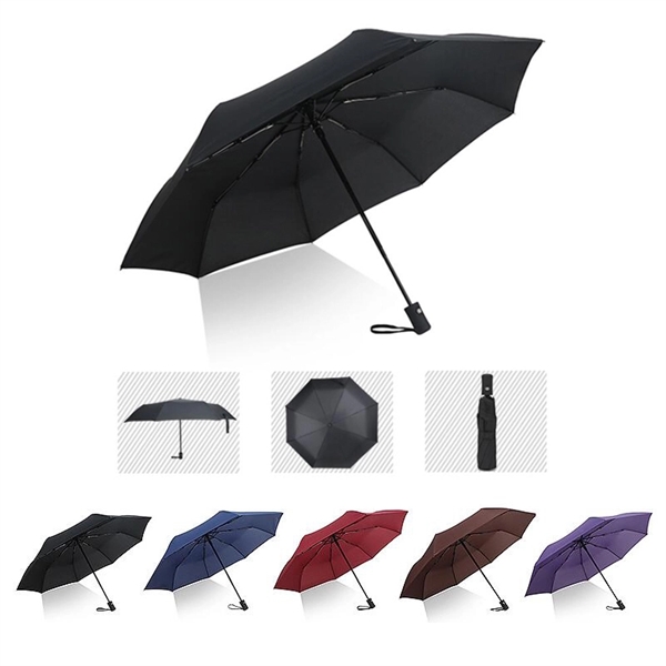 Custom Full Color Imprint 47" Automatic Foldable Umbrella - Image 8