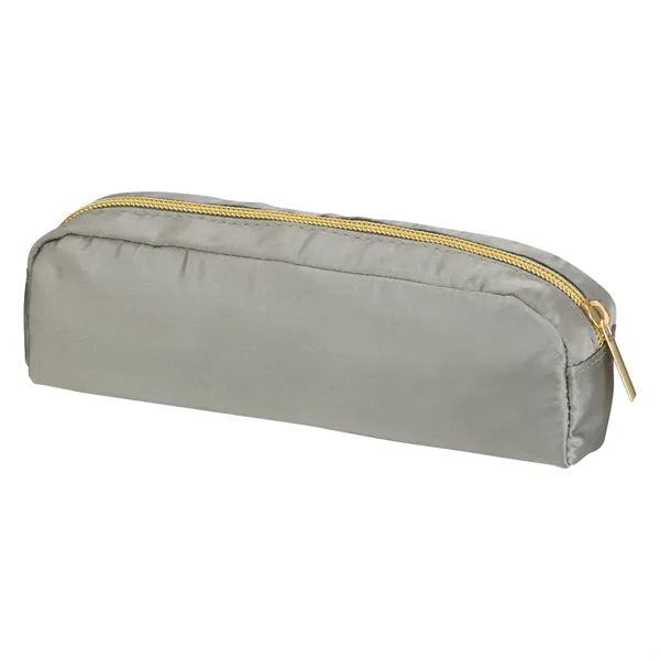Sadie Satin Cosmetic Pouch - Image 5