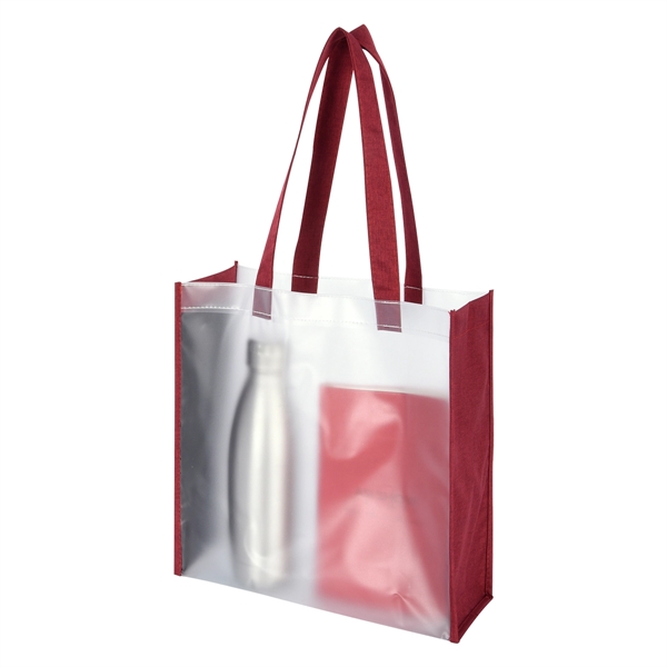 Heathered Frost Tote Bag - Image 5