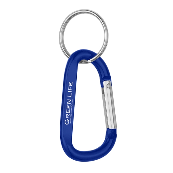 8MM Carabiner with Split Ring - Image 3
