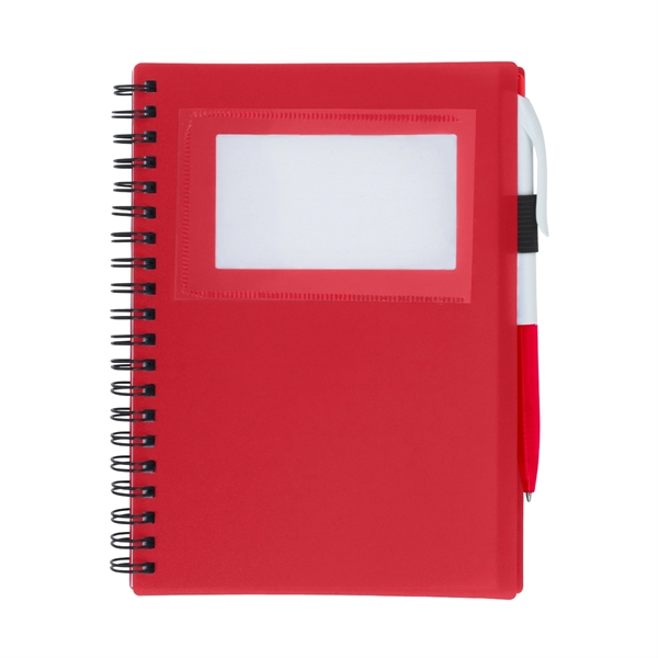 Spiral Notebook With ID Window - Image 5