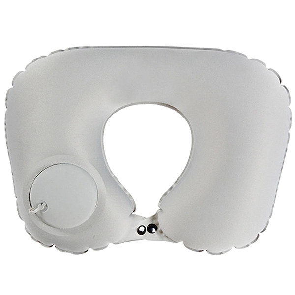 U Shaped Air Pump Inflatable Neck Pillow - Image 2