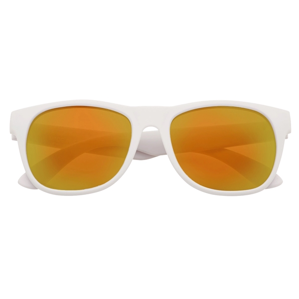 Rubberized Mirrored Sunglasses - Image 12