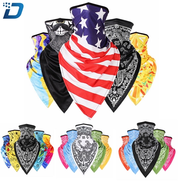 Breathable Outdoor Cycling Face Mask Elastic Collar - Image 1