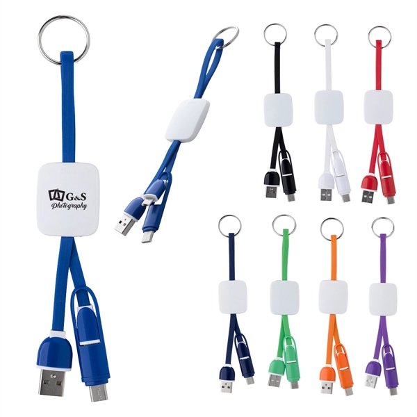 Slide Charging Cables On Key Ring - Image 1