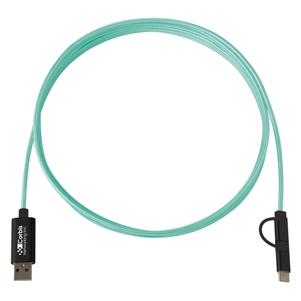 3-In-1 10 Ft. Braided Charging Cable - Image 9
