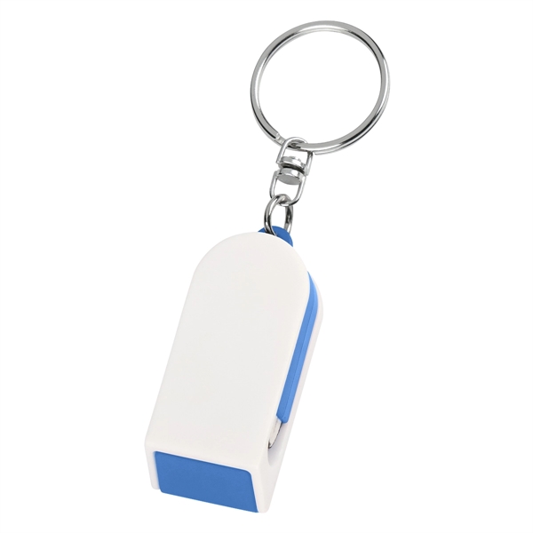 Phone Stand And Screen Cleaner Combo Key Chain - Image 10