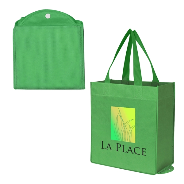 Non-Woven Foldable Shopper Tote Bag - Image 8