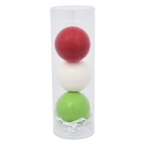3-Piece Lip Moisturizer Ball Tube Gift Set - Image 3