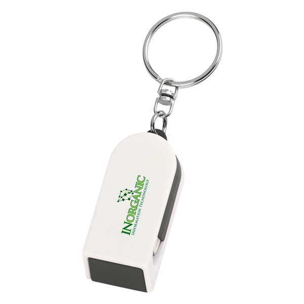 Phone Stand And Screen Cleaner Combo Key Chain - Image 11