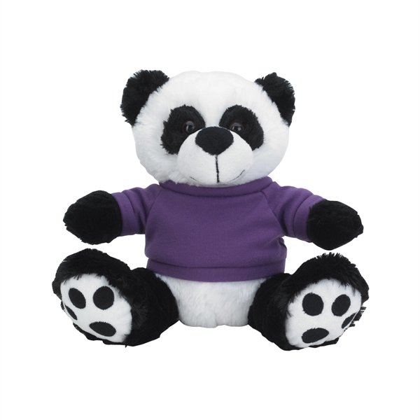 8 1/2" Big Paw Panda With Shirt - Image 5