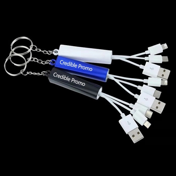 Hot Sale Multi 3 In 1 Light Up Phone Charging Cable  - Image 3