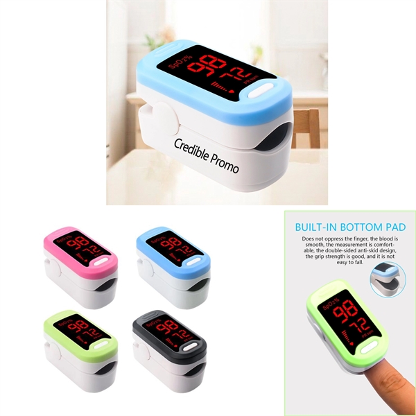 Hote Sale Portable Fingertip Or Finger Clip Pulse Oximeter - Image 1