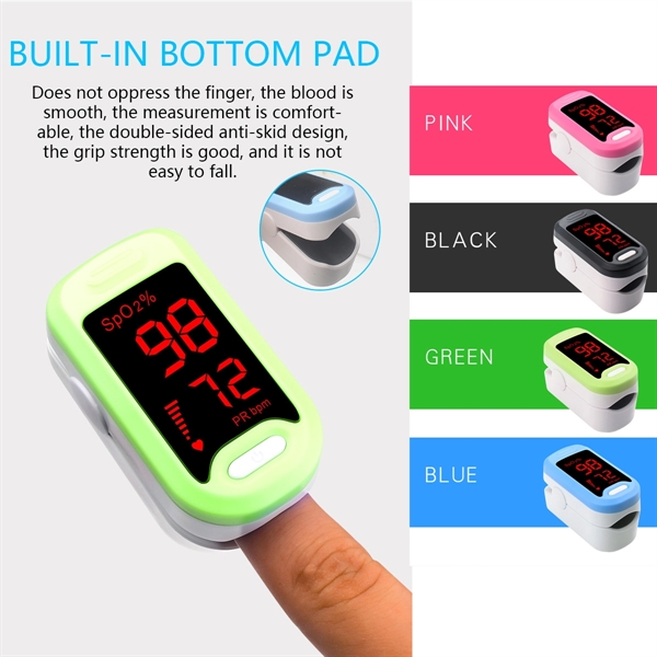 Hote Sale Portable Fingertip Or Finger Clip Pulse Oximeter - Image 2