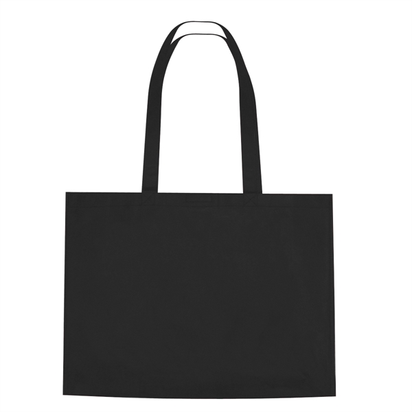 Non-Woven Shopper Tote Bag With Hook And Loop Closure - Image 23