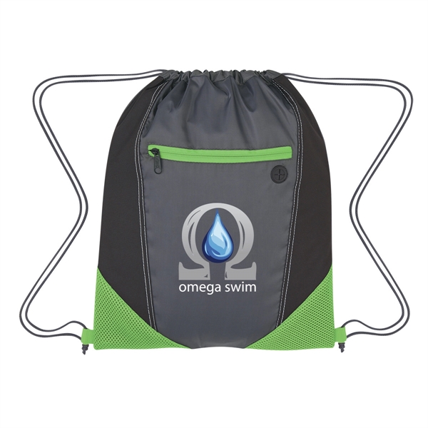 Two-Tone Drawstring Sports Pack - Image 7