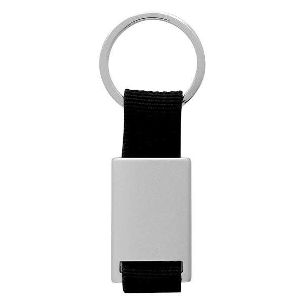 Aluminum Key Tag With Web Strap - Image 4