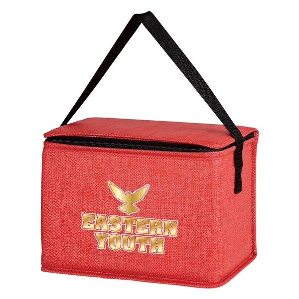 Non-Woven Crosshatched Lunch Bag - Image 10