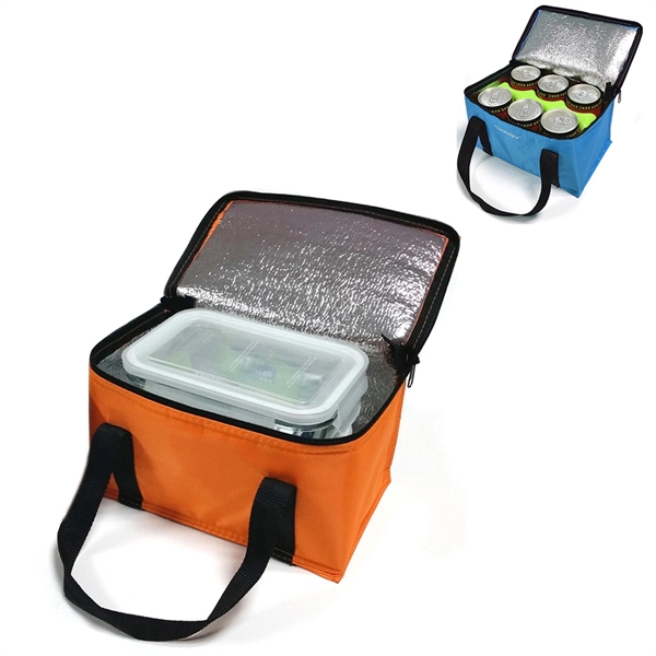 Lunch Cooler w/ Custom Imprint Insulated Lunch Bag     - Image 1