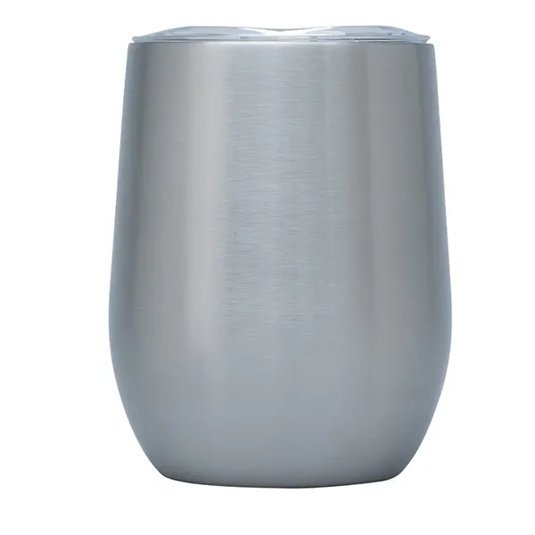 Maxwell 12 oz. Double Wall, Stainless Steel Vacuum Wine Cup - Image 33