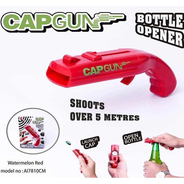 Cap Gun Bottle Beer Opener - Image 1