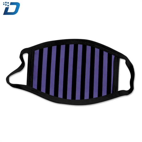 Polyester Printed Reusable Blanket Face Mask - Image 2