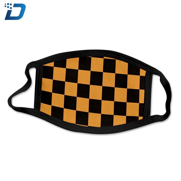 Polyester Printed Reusable Blanket Face Mask - Image 3