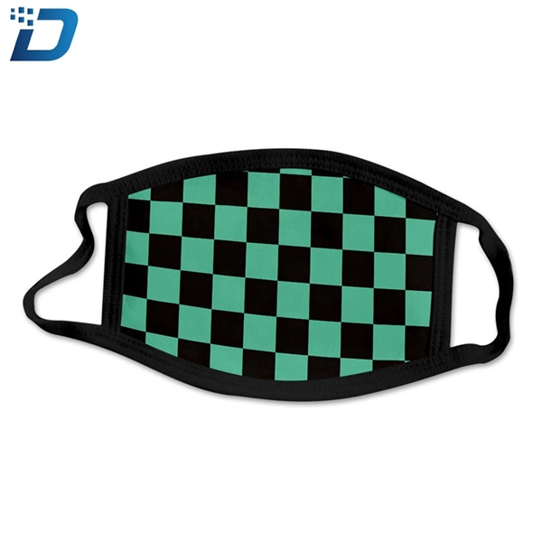 Polyester Printed Reusable Blanket Face Mask - Image 6
