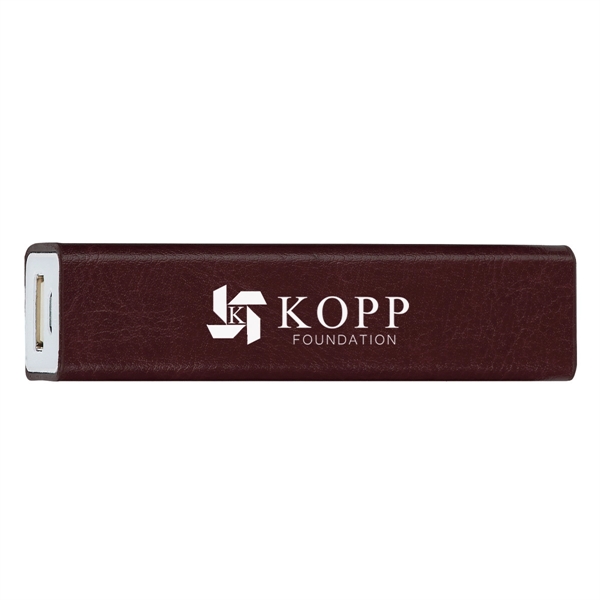 Leatherette Charge-N-Go Power Bank - Image 11