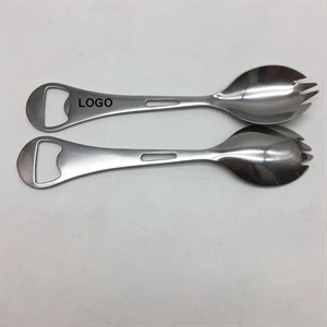 Bottle opener spoon fork    