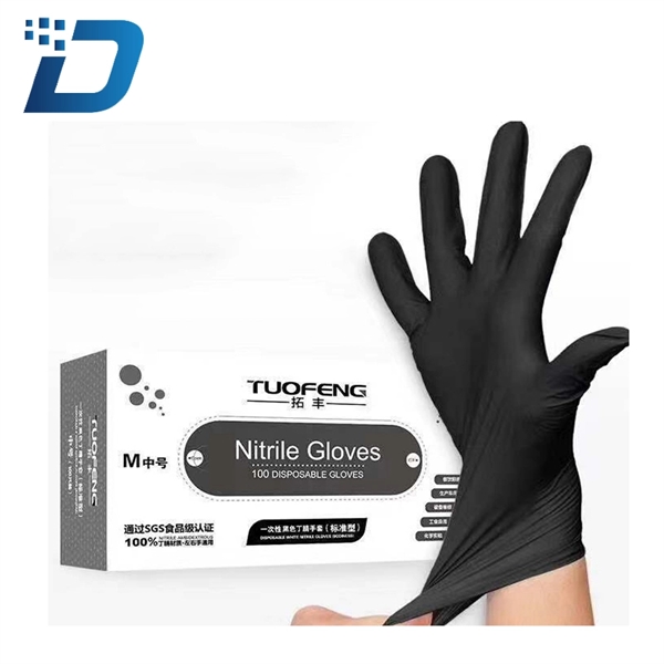 100pcs Disposable   Food Grade Nitrile Gloves - Image 1
